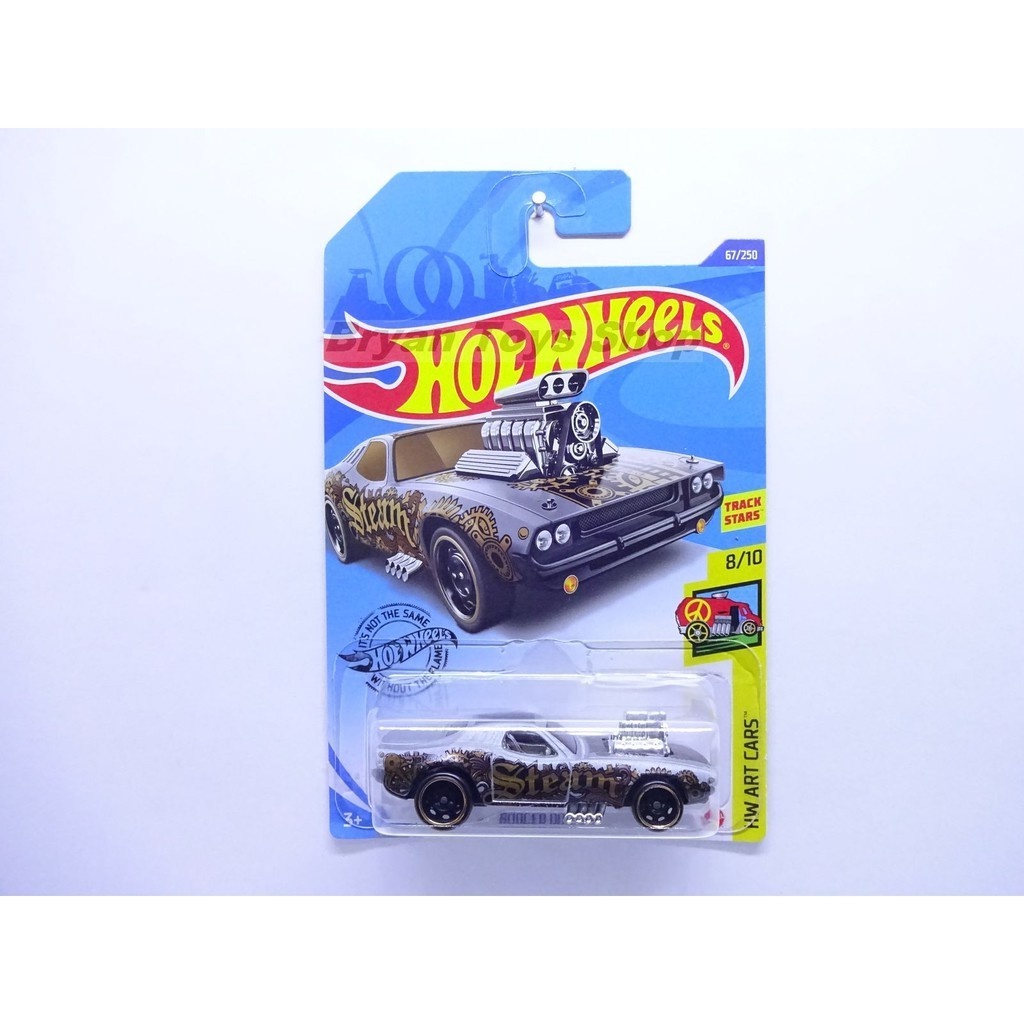 Hot Wheels Rodger Dodger Abu-abu Hitam