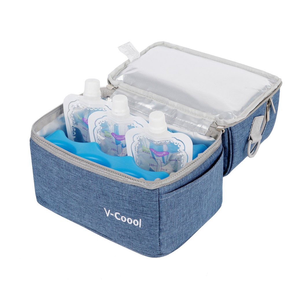 VCOOOL BREAST PUMP BAG MILK STORAGE BAG COOLER BAG