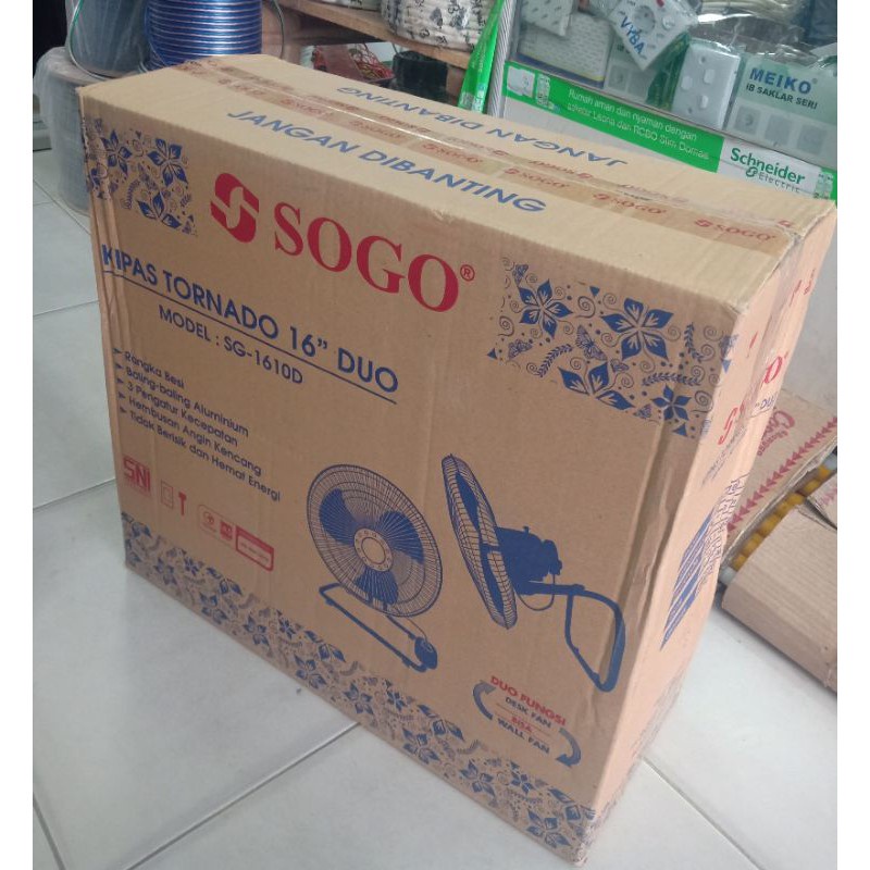 Kipas Angin Tornado Sogo 16 inch (KHUSUS OJEK ONLINE)