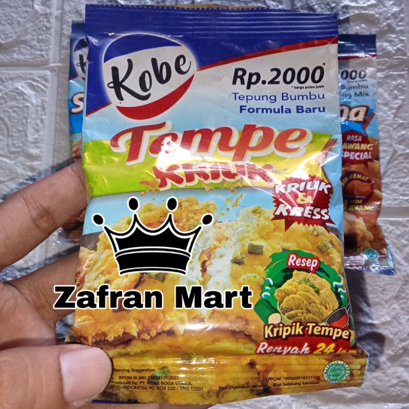 

Tepung Bumbu Tempe Kriuk KOBE Kripik Tempe