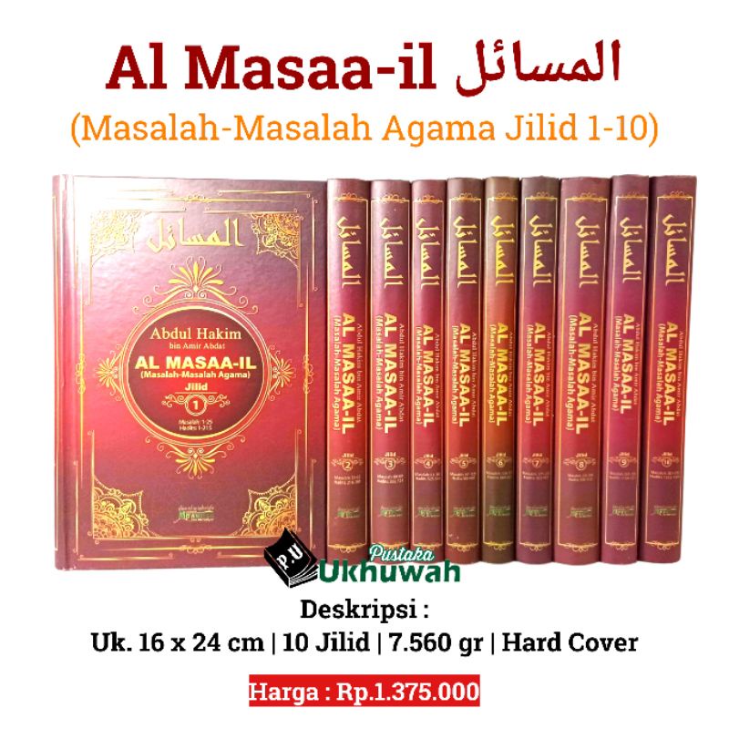 AL MASAA-IL JILID 1-10 Al Masaail - Al Masail Masalah-masalah Agama