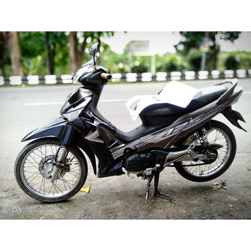 Striping stiker Supra x 125 2005-2014 sticker list body Supra x lama wave 125i Decal