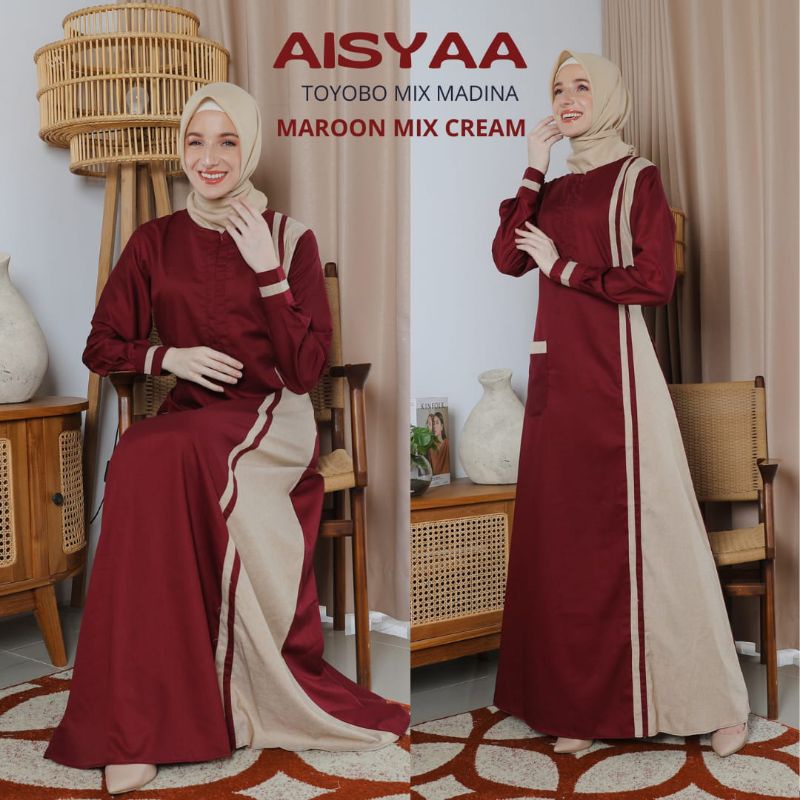 GAMIS AISYAA TOYOBO mix MADINA