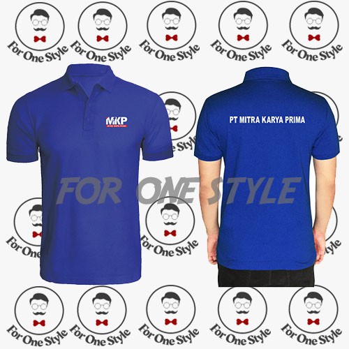 POLO SHIRT PT MITRA KARYA PRIMA - Poloshirt Kaos PT Mitra Karya Prima - Custom Polo - ForOnestyle