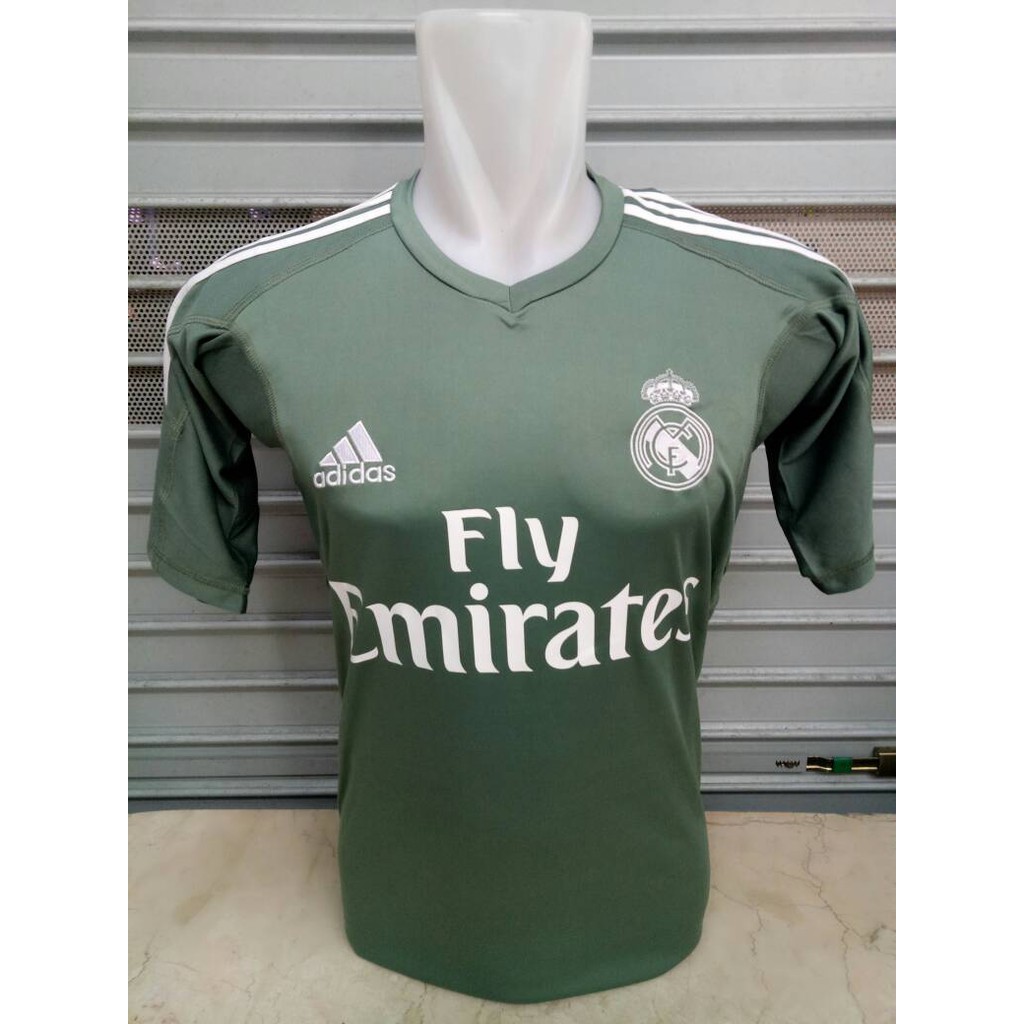 JERSEY REAL MADRID GK KIPER 2017/2018 GRADE ORI