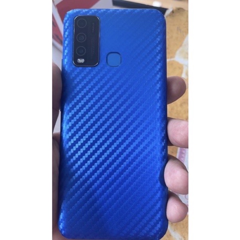 STIKER CARBON / GARSKIN CARBON / SKIN BACKSCREEN PROTECTOR ANTI GORES SEMUA REALME, NOKIA