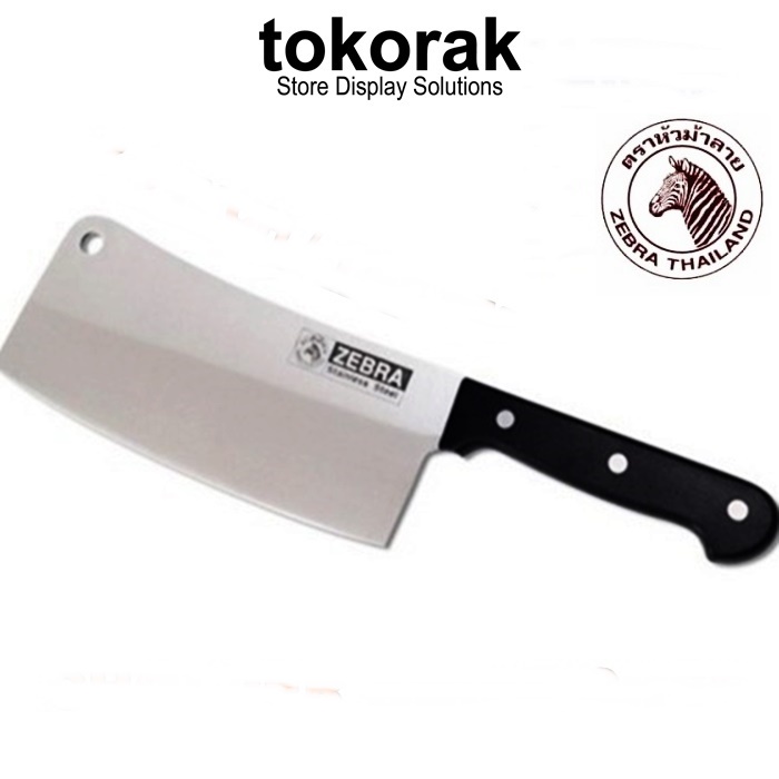 PISAU GOLOK ZEBRA CHOPPER KNIFE 7.5 INCH 100261 PISAU DAPUR STAINLESS