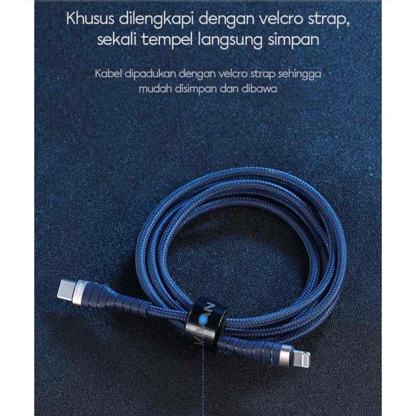 Kabel data fastcharging Type C to Lightning IP