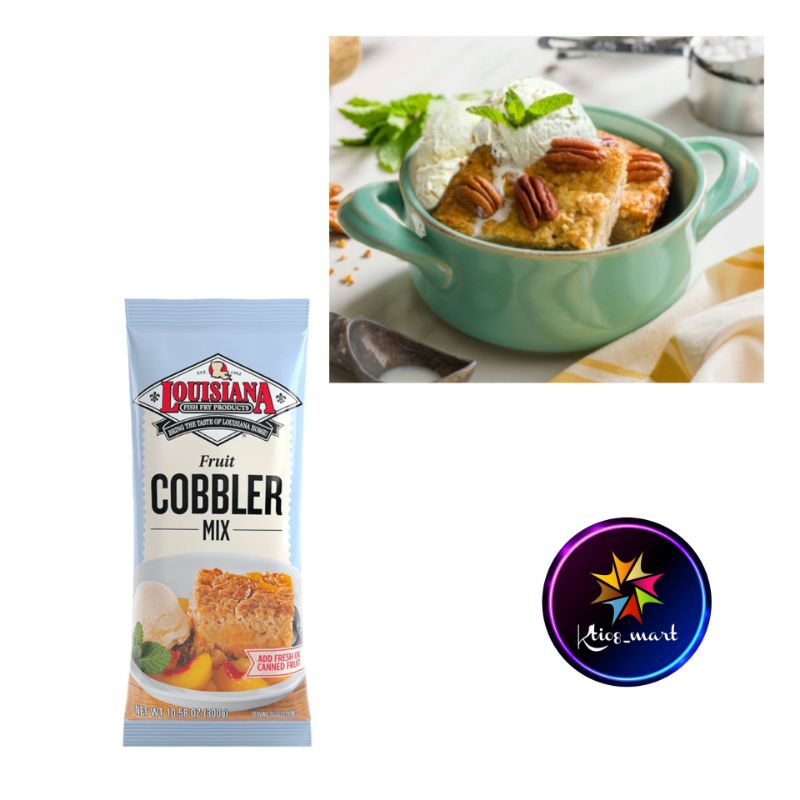 

Louisiana Fruit COBBLER MIX 300gr/Bake import