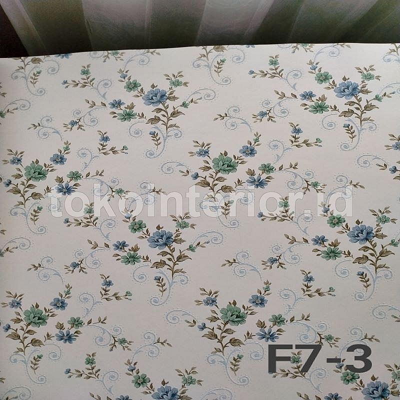 Wallpaper Dinding Murah Bunga Jalar Bunga Kecil Pink