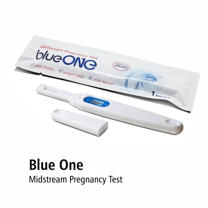 Tes Hamil Blue One Midstream Onemed 1 Pcs OJ2