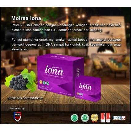 

Promo IONA MOIREA (Minuman Kolagen Ikan Salmon)