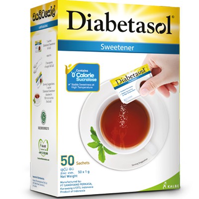 

DIABETASOL SWEETENER 50'S X 1,5GR / ERAMART