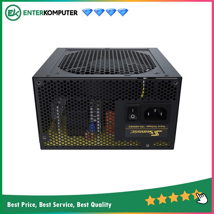 PSU Seasonic Core Gold GM-500 - 500W Modular - 80Plus Gold PSU 500W