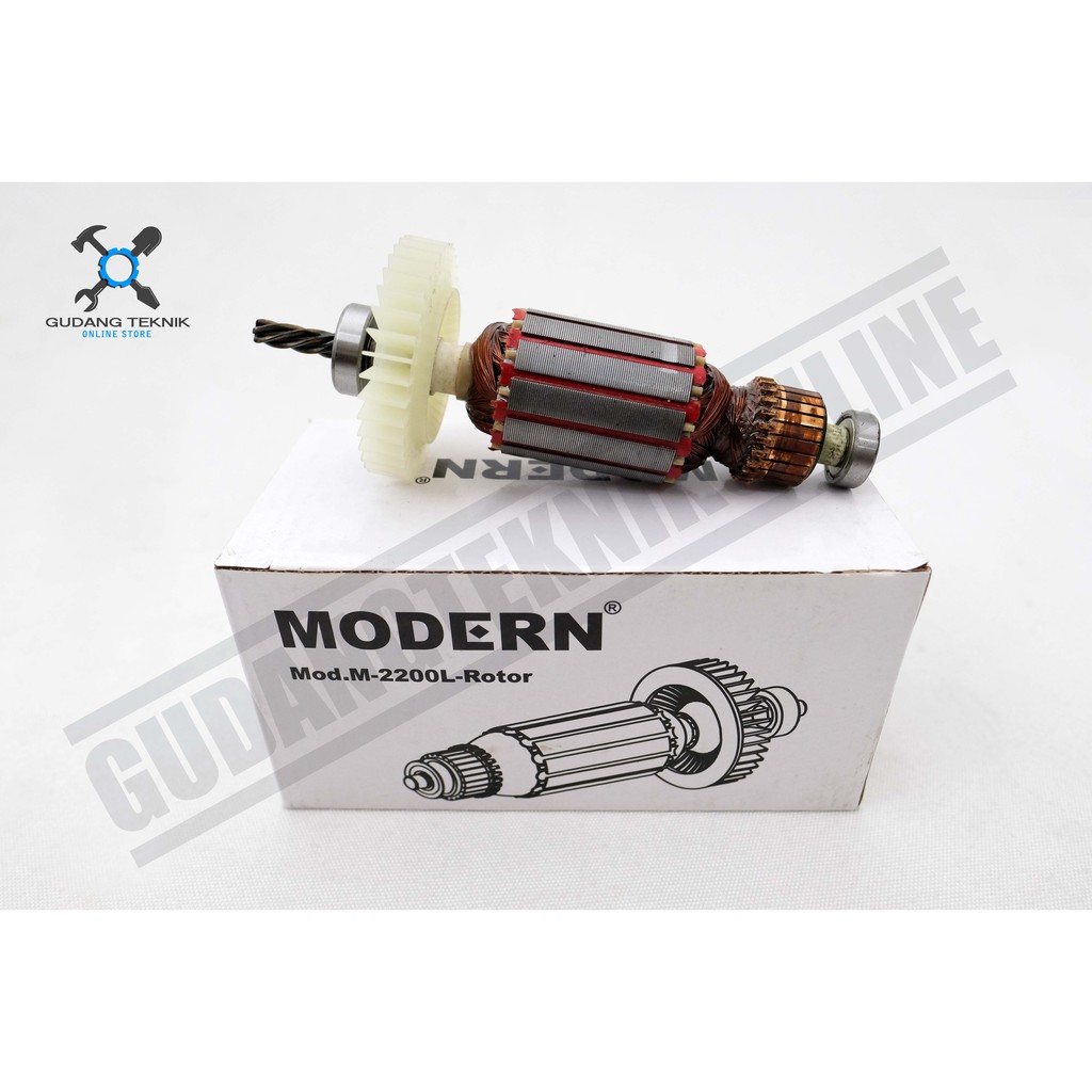 Angker Mesin Jigsaw Modern M 2200 L / Armature Mesin Gergaji Jig Saw Modern M2200L