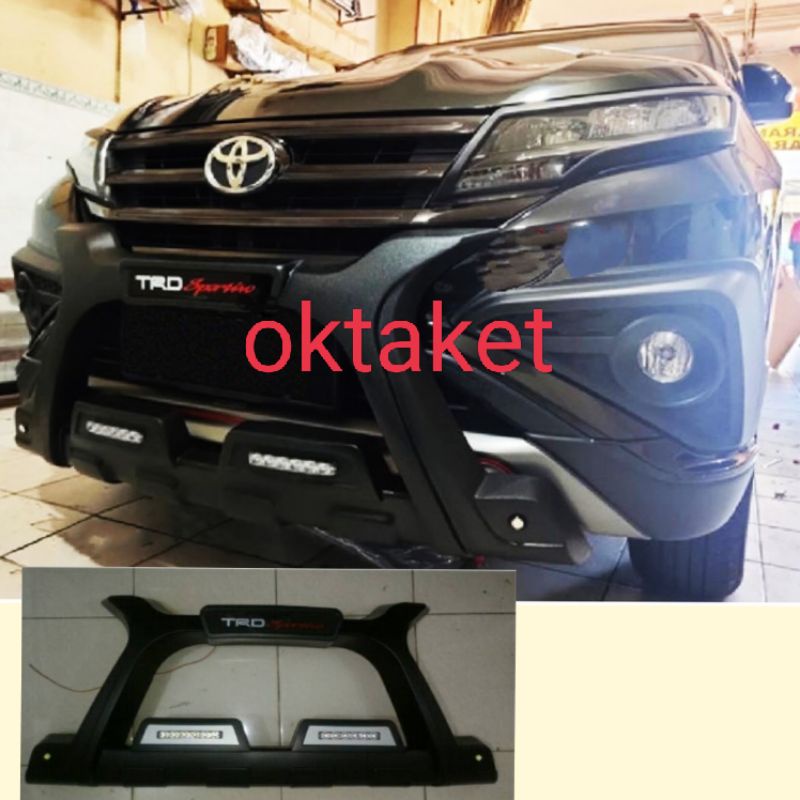 tanduk depan bumper depan Luxury trd Sportivo all new Rush Terios  2018-2022 gr sport