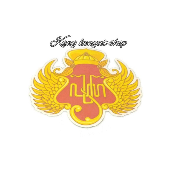 Stiker emblem logo kraton yogyakarta 1 lembar