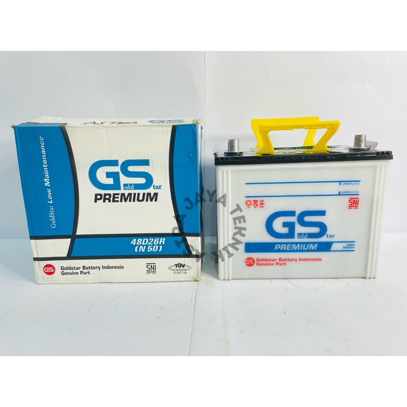 Jual Aki GS N 50 / Aki Mobil Basah | Shopee Indonesia