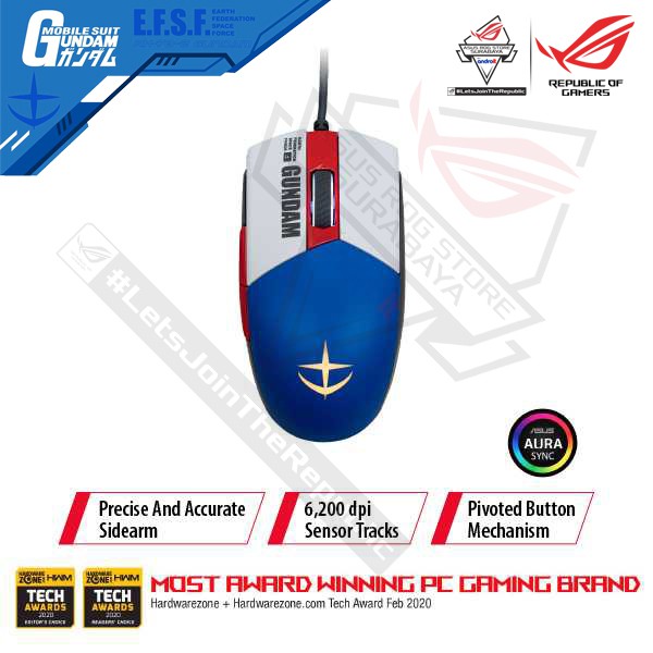 Rog Strix Impact Ii Gundam Edition Shopee Indonesia