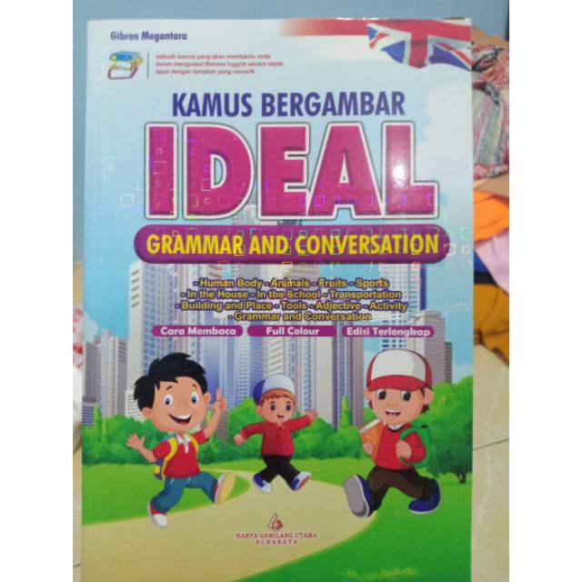 (160gr) kamus bahasa inggris bergambar IDEAL