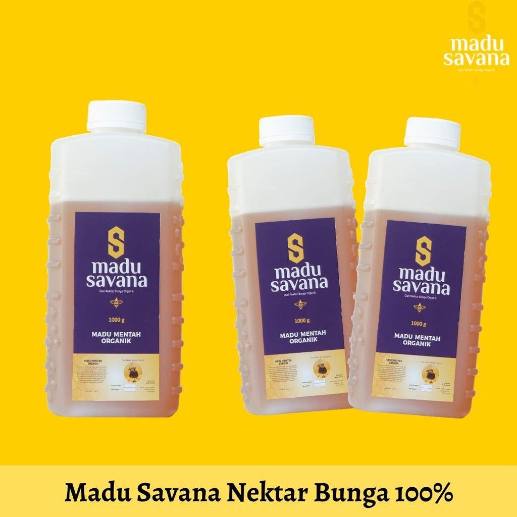 

Promo madu savana - natural honey - 1kg