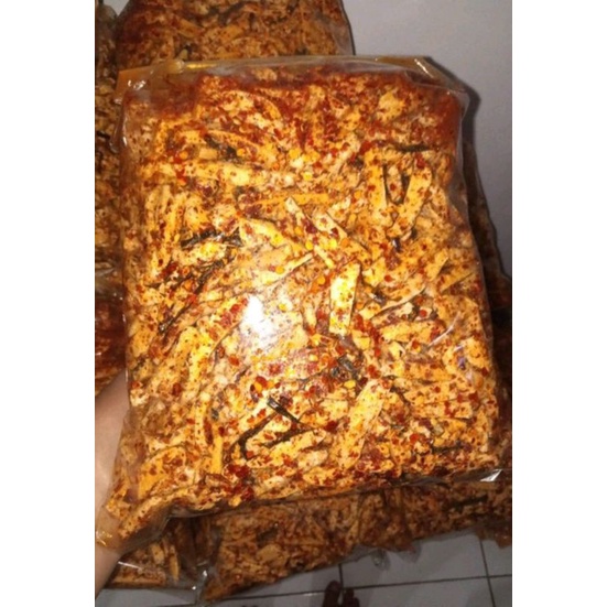 Basreng/Baso goreng pedas super krispi Bumbu basah daun jeruk netto 1 kg promo