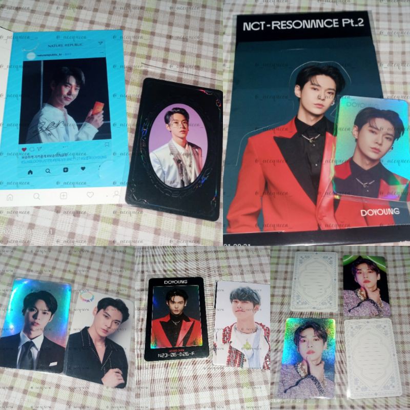 Photocard Doyoung NCT Access Card Yearbook Nature Republic Resonance Part 2 WTMP Arrival Wish Card