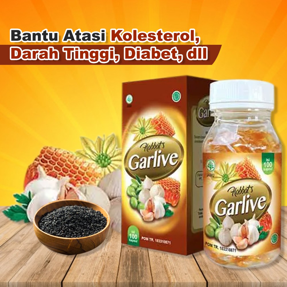 

HABBATS GARLIVE OIL KAPSUL HABBATUSAUDA PLUS BAWANG LANANG HERBAL HIPERTENSI KOLESTEROL DAN DIABETES