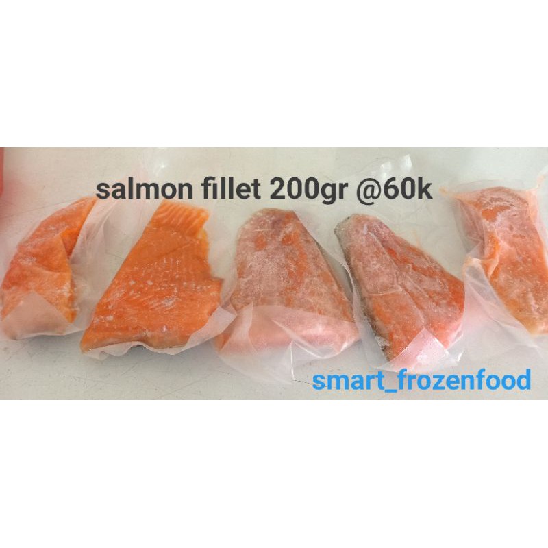 

Salmon fillet premium 200gr