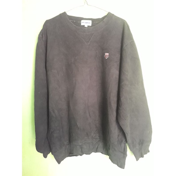 CREWNECK SWEATER K-SWISS LOGO CLASSIC ORIGINAL