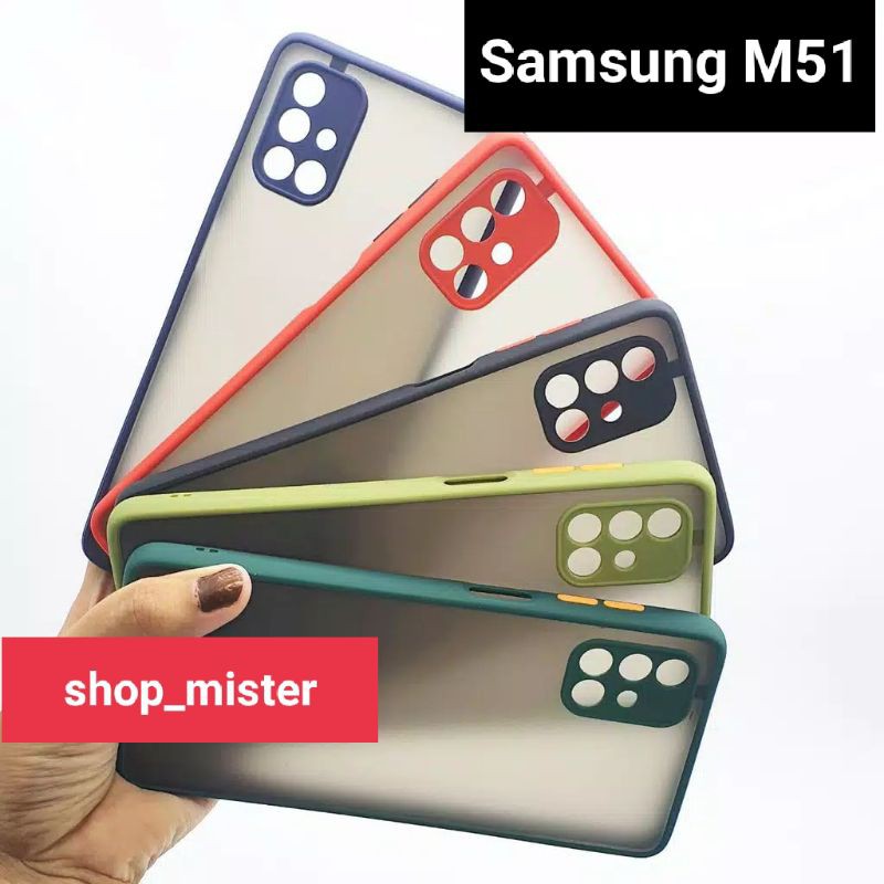 Case Softcase Matte Dove PC Samsung M51 // Case Softcase My Choice Samsung M51