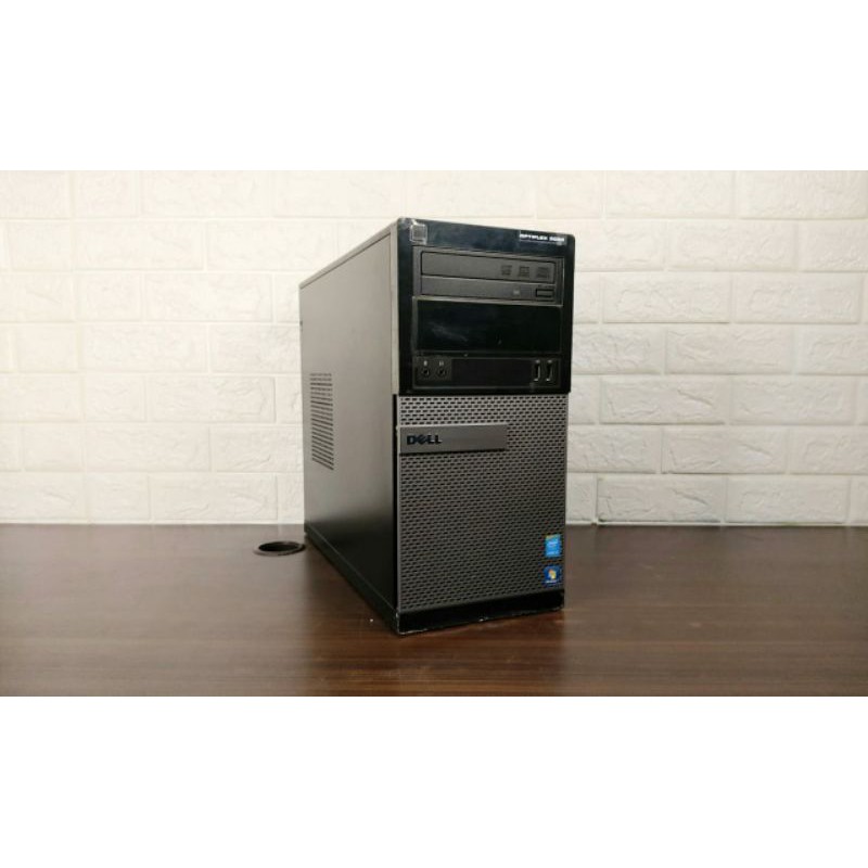 PC Dell Optiplex 3020 Tower Intel Core i3 Gen 4 Ram 4 GB DDR 3 HDD 500 GB Second Berkualitas