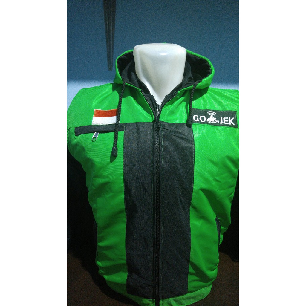 Terbaru ROMPI VEST GOJEK GRAB MURAH PREMIUM BORDIR BUKAN JAKET UBER