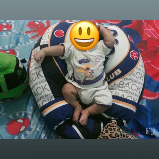 sofa bayi jumbo isi silikon grade A