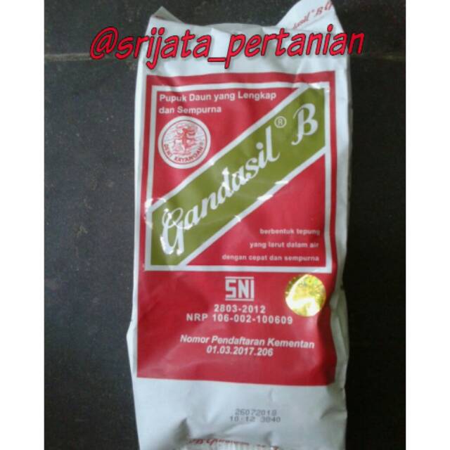 Jual PUPUK BUAH GANDASIL B (500 Gr) | Shopee Indonesia