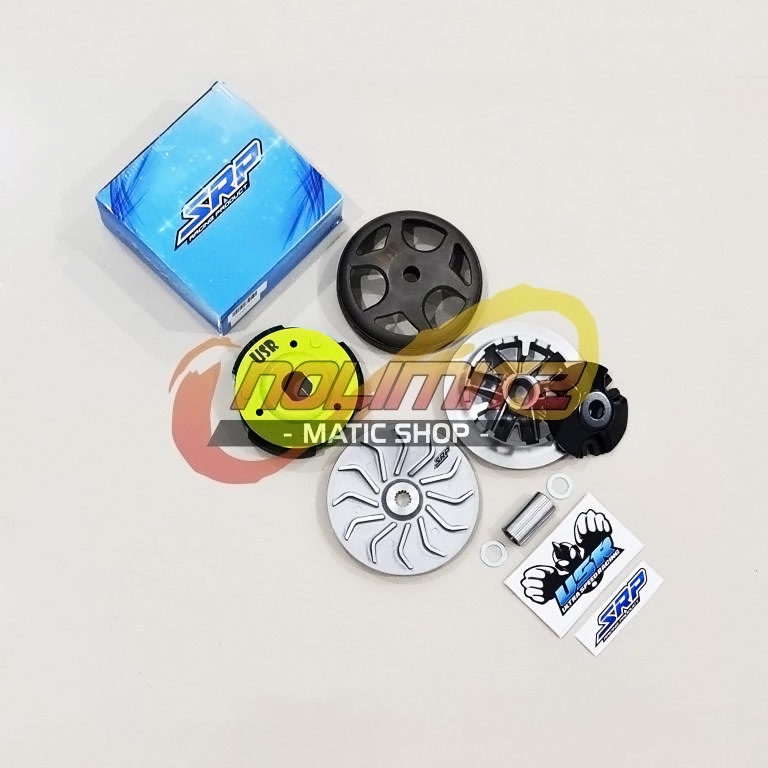 Paket CVT Pulley Mangkok Kampas SRP Ultra Speed Racing NMAX Aerox Lexi