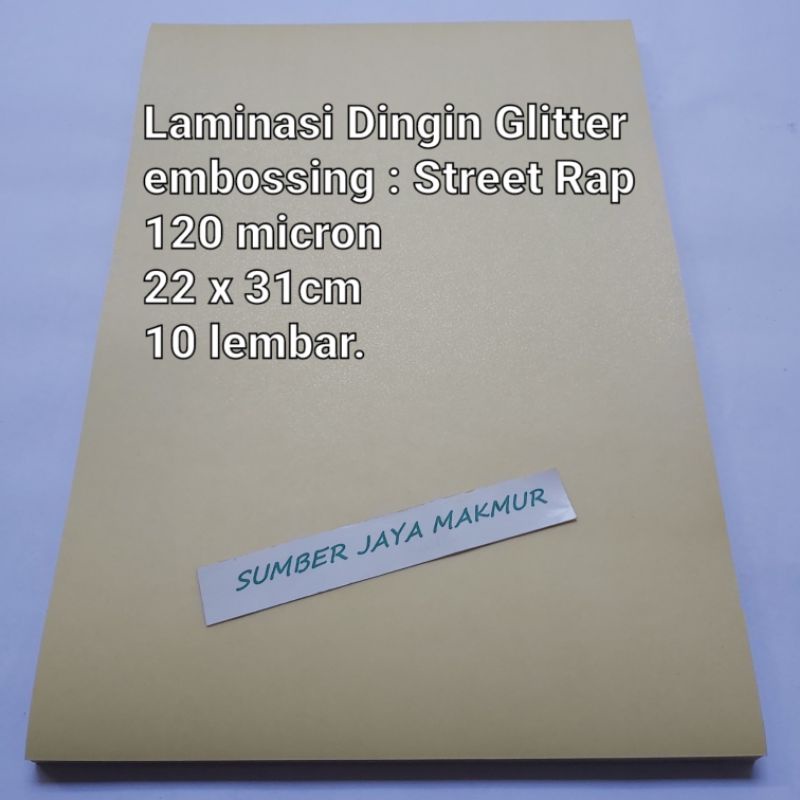 

Laminasi Dingin Glitter