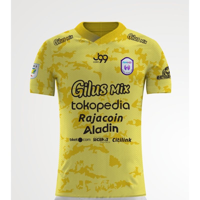 Jersey Kiper GK Rans Cilegon FC 2021 2022 Full Printing Custom