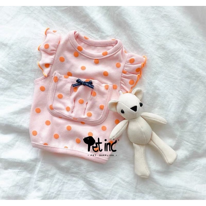 Mignonne  dotty crumble top free bear doll (bisa lepas)