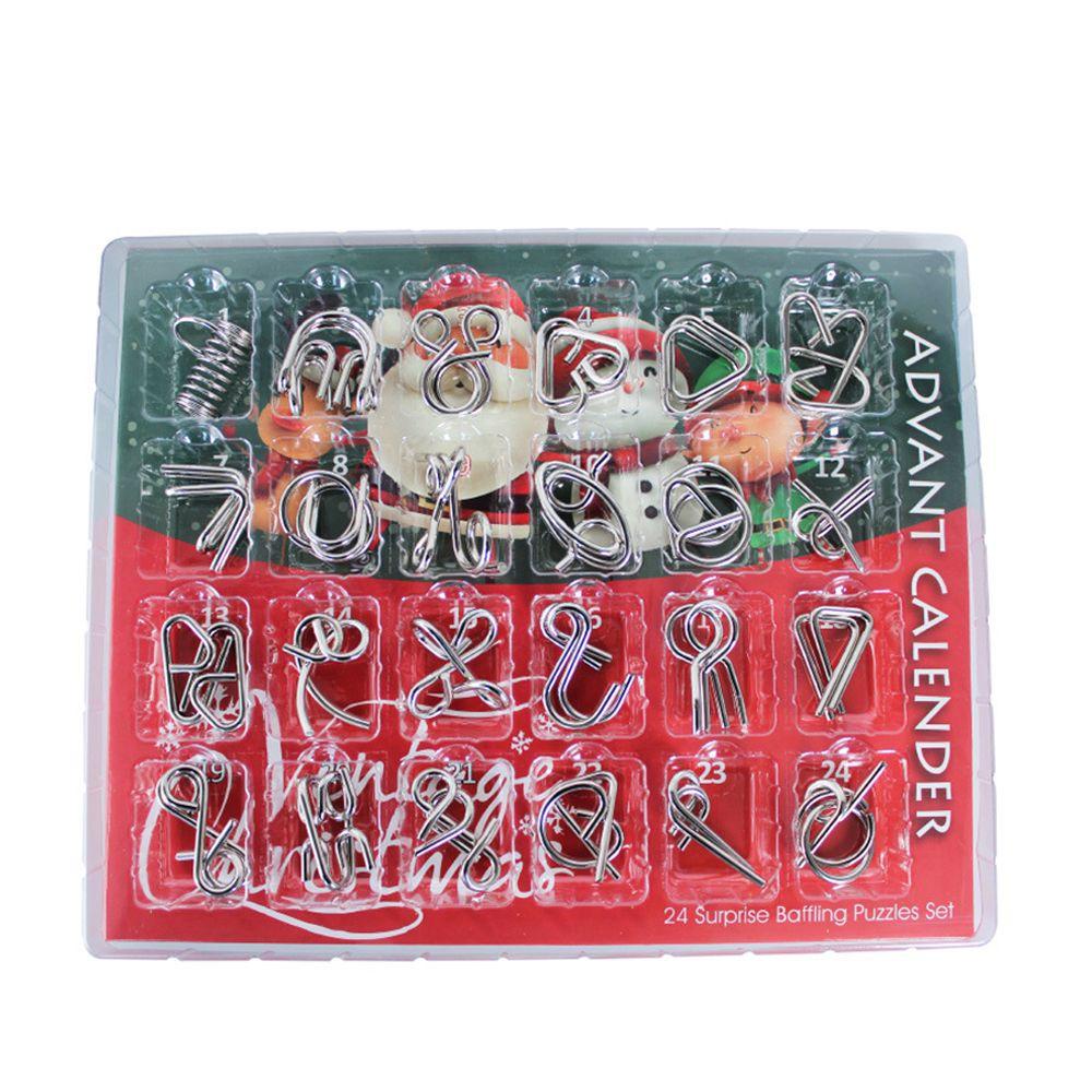 R-flower Advent Calendar New Year Suprise Gift Blind Box Gift Box Countdown Mainan Set Mainan Puzzle