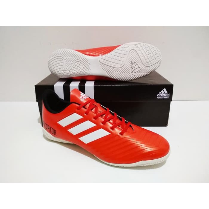 Olahraga SEPATU FUTSAL Adidas Predator IC New Grade Ori (Orange White)