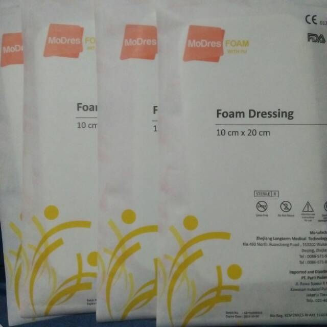 Foam modres with pu 10 cm x 20 cm original
