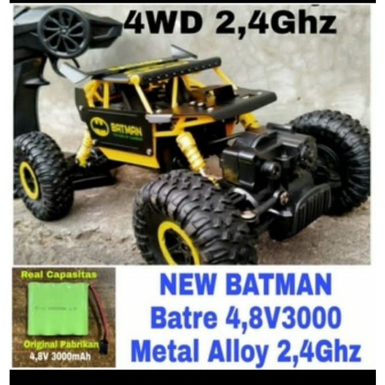 Mobil Remote Control Rock CRAWLER Mobil Remote Control Besar 4WD