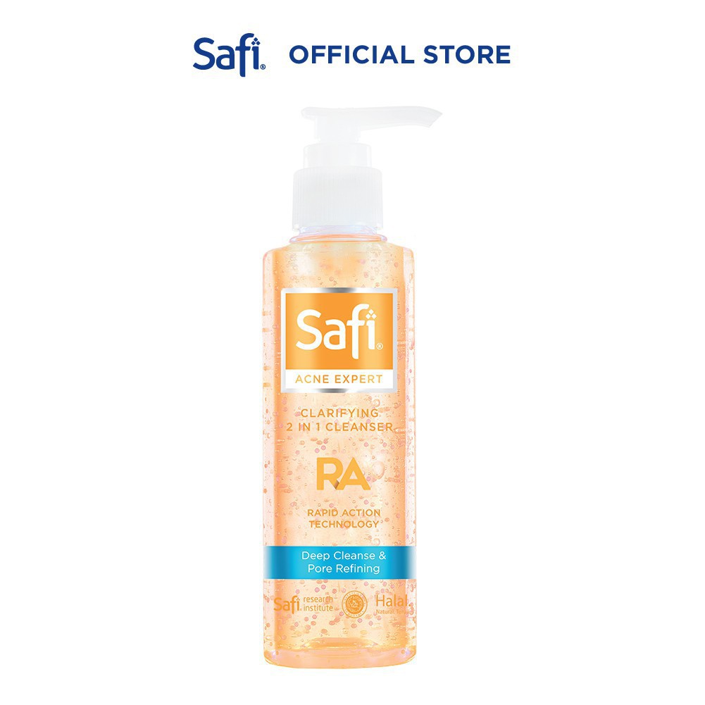 Safi Acne Expert Clarifying 2 in 1 Cleanser RA Deep Cleanse &amp; Pore Refining 150ml