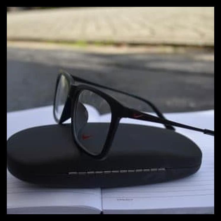 Indh frame kacamata pria wanita (frame+lensa) nike 7875 minus anti radiasi - tanpa lensa BIG SALE