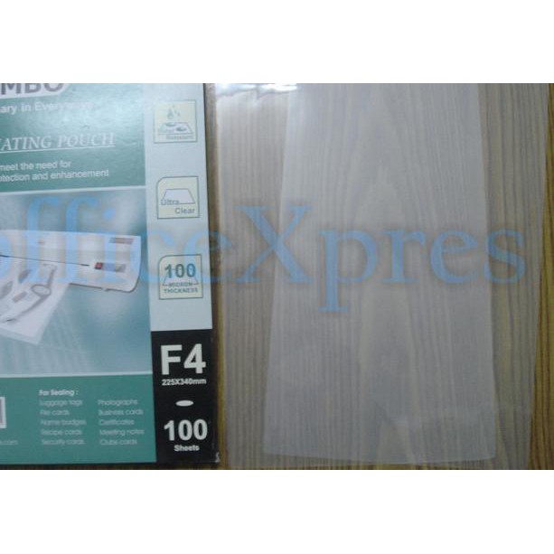 

☉ Hombo Laminating Film F4 ➹