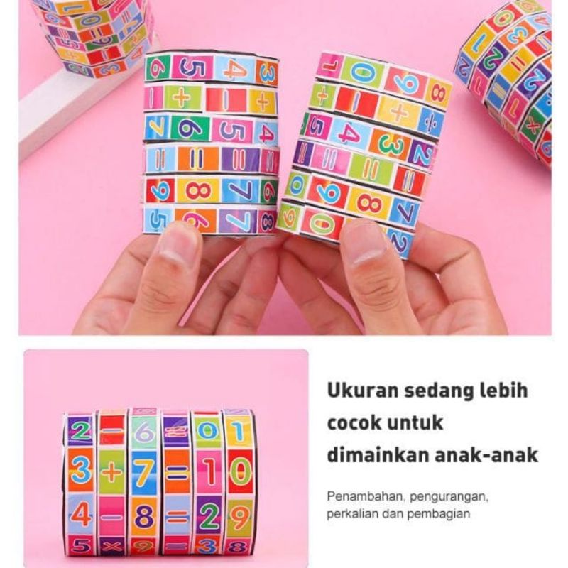 Mainan Rubik Rubic Kubus Edukasi Matematika