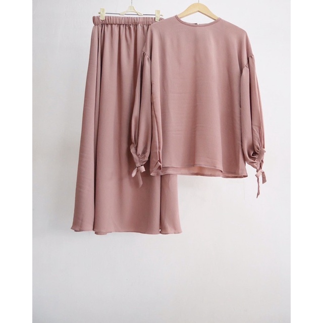 kara set-one set wanita-one set wanita polos