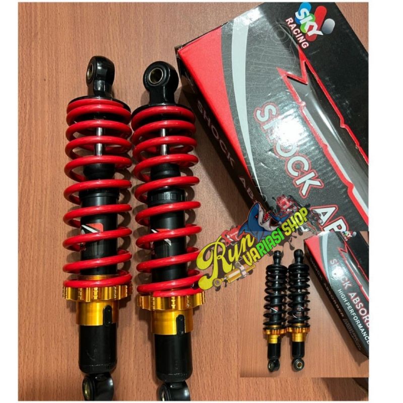 shockbreaker shock shok belakang mdel yss top up uk 280mm dan 340mm universal bebek jupiter z vega r