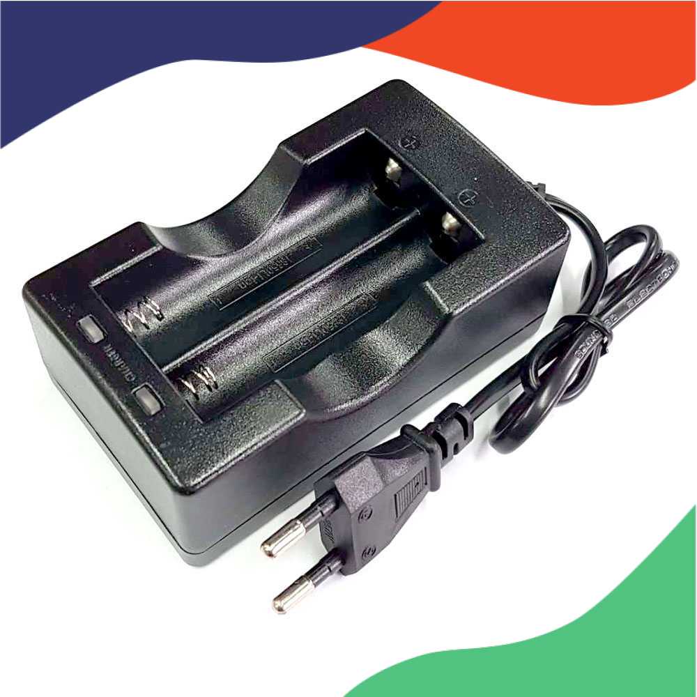 Taffware Charger Baterai Cell Charger 18650 Dual Slot